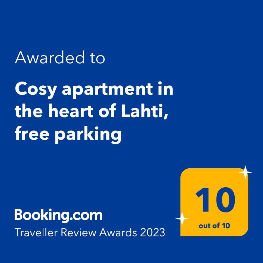Cosy Apartment In The Heart Of Lahti, Free Parking מראה חיצוני תמונה